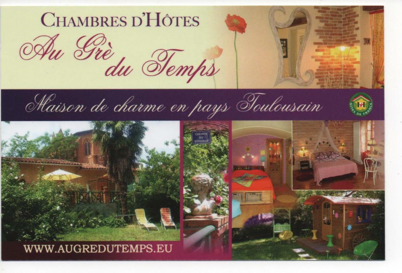 La Chambre D'Hote Au Gre Du Temps Montlaur  Экстерьер фото